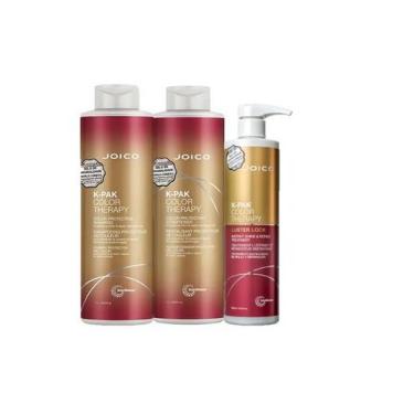 Imagem de Joico K-PAK Color Therapy Shampoo 1L Condicionador 1L Tratamento 500ml