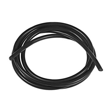 Imagem de DMiotech Tubo de silicone industrial preto de 2 mm ID 4 mm OD para bomba de ar de água