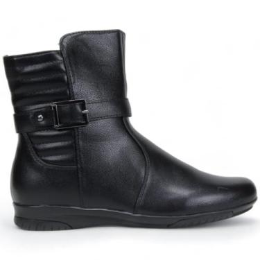 Imagem de Bota Cano Baixo Mooncity R.71088 (Preto, BR, Adulto, Numérico, 35)