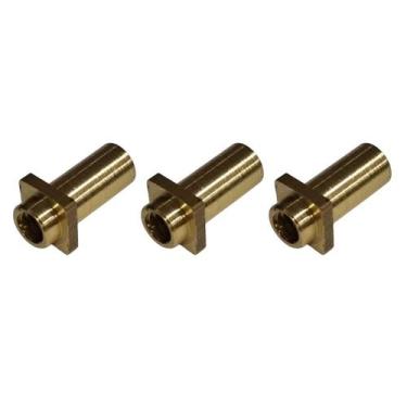 Imagem de Kit 3 Bucha Afinação Latão 5mm 7/32 Canoa Bateria c Pescoço - Torelli