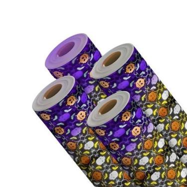 Imagem de TNT Estampado Toalha De Mesa 1,40 x 2M 40G Tema Halloween - MEWI