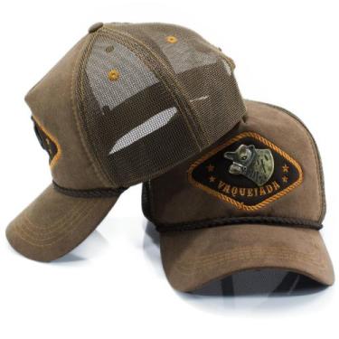 Imagem de Boné Trucker Telinha Country Clássico Em Veludo Lançamento Envio Imedi