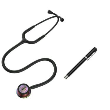 Imagem de Kit Estetoscópio Littmann Classic lll + Lanterna Clínica - Cores Varia