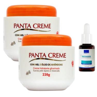 Imagem de Hidratação Total: Panta Creme 220 g + Loção Rachadex para os Pés - Pan