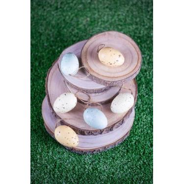 Imagem de Ovos Decor 15 cm c/6 Páscoa - Tok da Casa