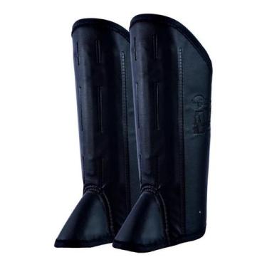 Imagem de Perneira material sintético 3 Talas Com tiras autocolantes Resistente 