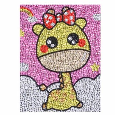 Imagem de Artesanato Pintura Diamante Diy KIDS 18X23 - GIRAFA BMX047 - PPSHOP