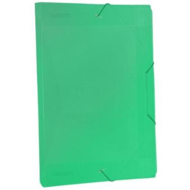 Imagem de Pasta Plástica Com Aba Elástica 2cm Verde Dac
