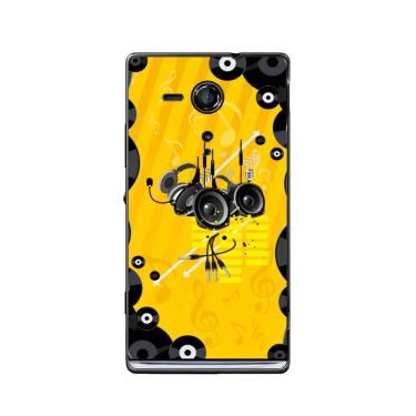 Imagem de Capa Adesivo Skin354 Verso Para Sony Xperia SP