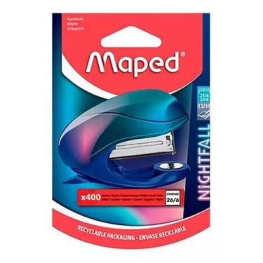 Imagem de Grampeador Mini Nightfall Com 400 Grampos - Maped
