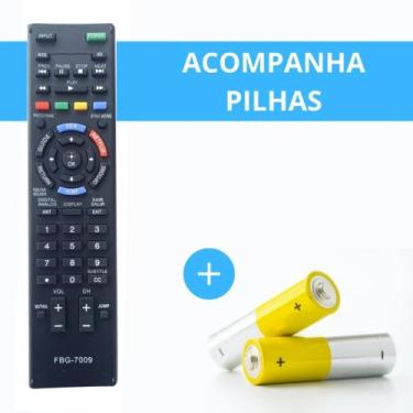 Imagem de Controle Remoto TV Compatível Sony LCD Bravia FBG 7009