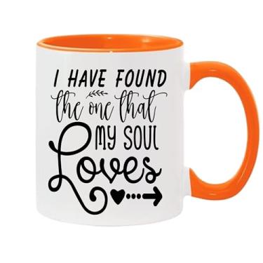 Imagem de Caneca de café I Have Found The One That My Soul Loves, presente para namorado e namorada, ideia de presente de dia dos namorados, presente para marido e esposa, ideia de presente de aniversário do