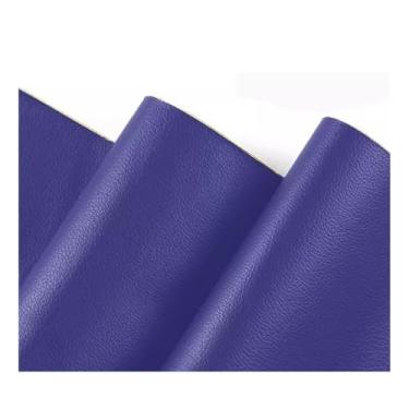 Imagem de Couro autoadesivo Remendo De Couro Autoadesivo Com Textura De Lichia, Kit De Remendo De Reparo Com Forte Adesão, Remendos De Couro Para Consertar Móveis, Sofás, Cadeiras E Assentos De Carro(Sapphire b