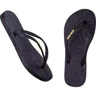 Imagem de Sandálias Coca Cola, Shine Sandal, Feminino, Preto/Preto, 40