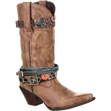Imagem de Durango Bota feminina Crush By Durango 30 cm Acessório Western, Marrom, 8.5