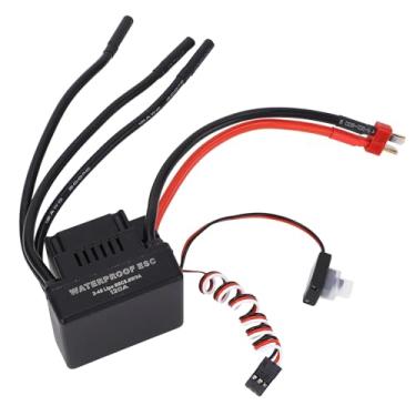 Imagem de RC Brushless ESC, Controlador de Velocidade Elétrico ESC para Barco de Carro RC de Alto Desempenho 120A para Modelo de Controle Remoto 1/8