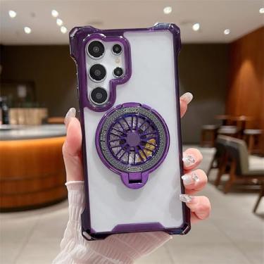 Imagem de Capa de suporte magnético Clear Armour Gyro para Samsung S24 S23 Ultra S22 Plus A55 A54 A53 A52 A35 A34 A32 A33 A15 Capa,3,Para Galaxy S23Ultra