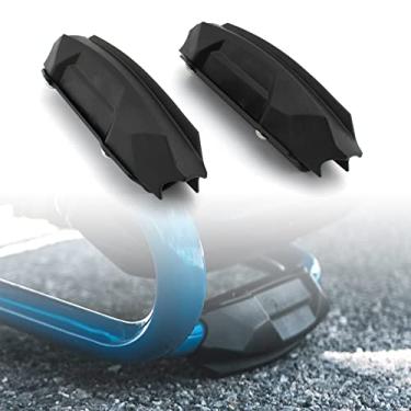 Imagem de 2 peças 25 mm protetor de para-choque de motor de motocicleta blocos de barra de impacto protetor de pára-choques barra de moldura de proteção de borracha para R1250GS R1200GS ADV Adventure G310GS