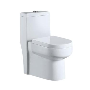 Imagem de Vaso Sanitário Monobloco Assento Soft Close Adm857 Adamas Branco