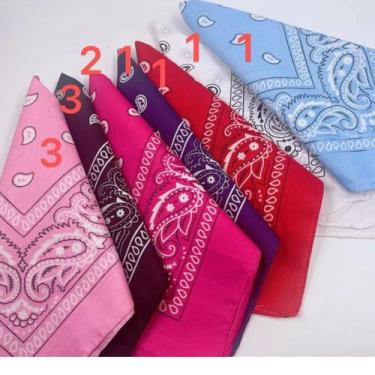 Imagem de Lenço Bandana Retrô Vintage Rockabilly Rock - beleza express, Preto