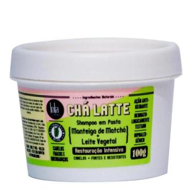 Imagem de Shampoo em pasta cha latte manteiga de matchá 100g - lola - LOLA COSME