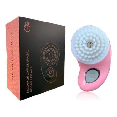 Imagem de Esponja De Limpeza Escova Facial Eletrica Recarregável S1011 - Lux Hai