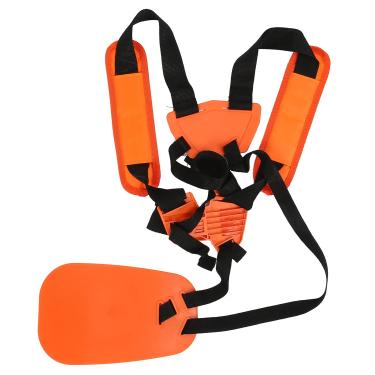 Imagem de Trimer Tira de Ombro Ajuste Ajustável A Alça de Ombro Duplo, Arnês de Nylon Cinto de Grama de Nylon Craça de Grama para Cortador de Pincel Serra Elétrica e Serra Elétrica