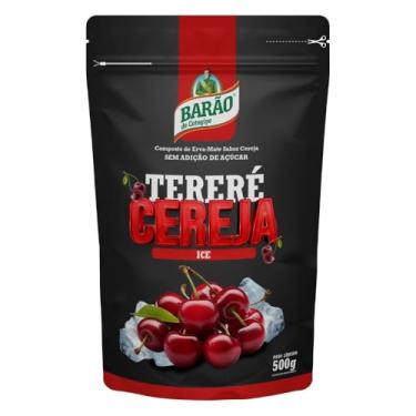 Imagem de Barão de Cotegipe, Erva Mate Tereré Black Cereja Ice Hortelã Barão Cotegipe 500