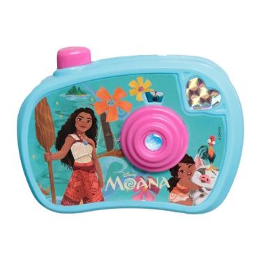 Imagem de Brinquedo Câmera Fotográfica C/Projetor Moana 2 8 Projeções