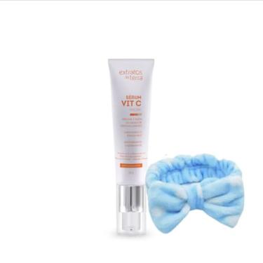 Imagem de Sérum Vitamina C Antioxidante – Redução de Rugas, Hidratação Prolongada e Uniformização da Pele + Faixa de Cabelo Fofinha