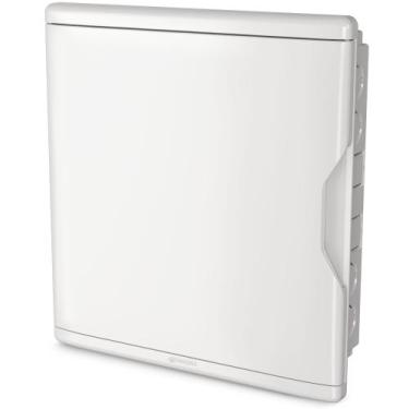 Imagem de Quadro distribuição embutir 24d/18n branco sem barramento krona