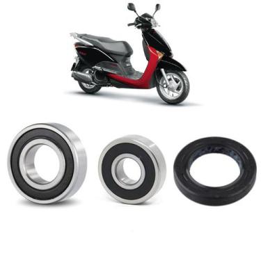 Imagem de Rolamentos Eixo Roda Traseira Honda Lead 110 - AD Parts