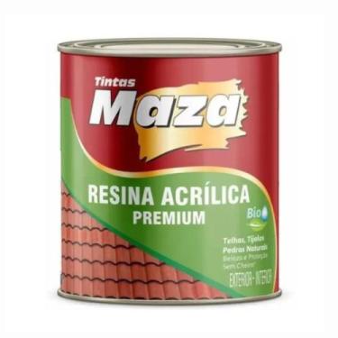 Imagem de Resina Acrílica Incolor Brilhante Base de Água 3,6L - MAZA