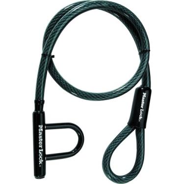 Imagem de Master Lock Cabo de alta segurança 8156DPS com trava em U