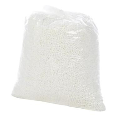Imagem de Floco de Isopor 100 Litros, Ideal para Enchimento de Puff, Almofadas e Aplicações na Construção Civil, Leve e Versátil - Escritex