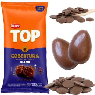 Imagem de Chocolate TOP Blend em Gotas 2,05kg Ao Leite Cobertura - Harald