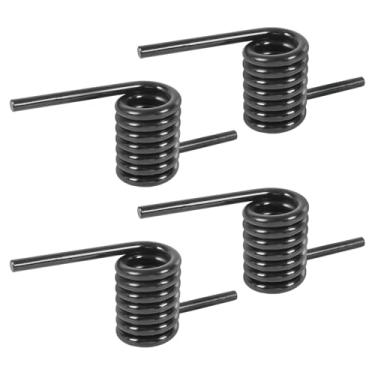 Imagem de RALZAOTO 2 pares de molas de rampa de reboque resistente para reboque direito e esquerdo Molas helicoidais de 907 kg Torque serve para caminhões Reboque Gates Substituir # RS16933LH RS16933RH