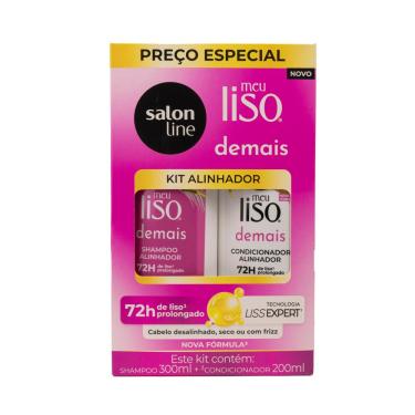 Imagem de Salon Line Meu Liso Alinhador Kit Shampoo e Condicionador