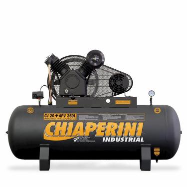 Imagem de Compressor de Ar Alta Pressão Monofásico 220V 5HP 250L 026069 Chiaperini