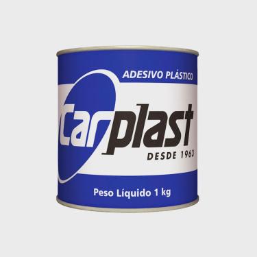 Imagem de Massa Plástica Resina Adesivo Funilaria Carro Multiuso 1kg Cinza CA115 Catalizador Carplast