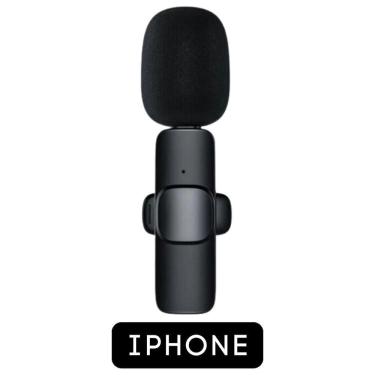Imagem de Microfone Lapela Sem Fio Para Iphone E Ipad Qualidade Profissional