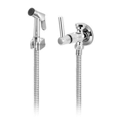 Imagem de Ducha Higiênica Com Registro Duas Saídas Derivação Desviador