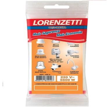 Imagem de Resistência Md/J3/T43 220V 5500W 055A Lorenzetti