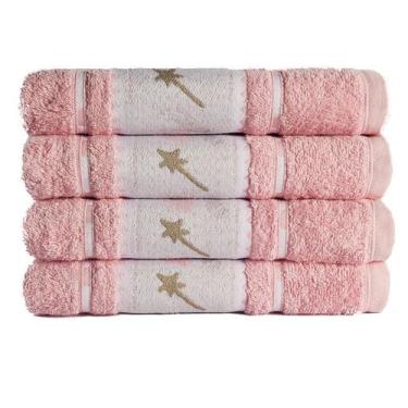 Imagem de Kit 04 Toalhas de Banho Infantil Puppy Kids - Dianneli Toalhas de Banh