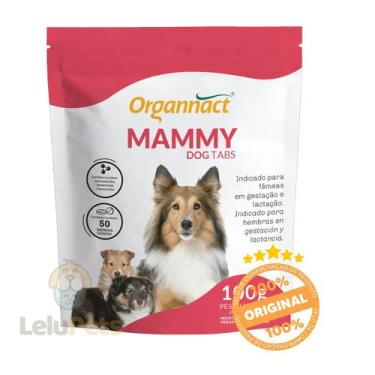 Imagem de Mammy Dog Tabs Suplemento Vitamínico Para Cachorro 100G - Organnact