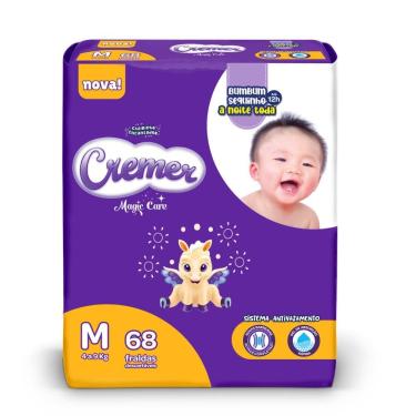 Imagem de Fralda Cremer Magic Care M 68 Unidades