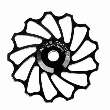 Imagem de Polia de Desviador Traseiro de Bicicleta, 1 par de Rolamentos de Cerâmica de Rolamento de Roda Traseira Guia de Bicicleta de Bicicleta de Bicicleta de Bicicleta Acessórios para