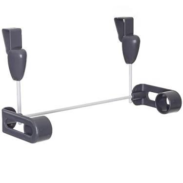 Imagem de Organizador Gota de Porta para Rolos, Cor Branco com Concreto, Metaltru.