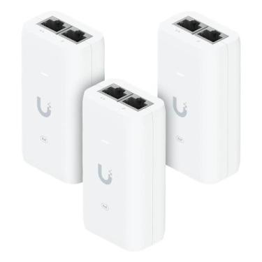 Imagem de 3 Fontes Injetores PoE Ubiquiti 48V 0.32A 15W Unifi  Adaptadores Para 