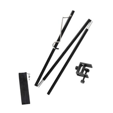 Imagem de menolana Suporte de lanterna de acampamento suspenso suporte de luz com lâmpada de lanterna de bolsa de transporte stand para churrasqueira viagens, Gancho único